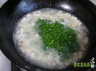 野生荠菜豆腐羹