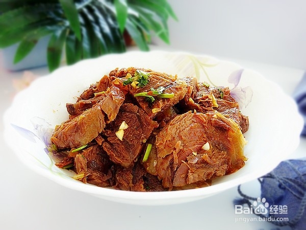 快手拌牛肉的做法