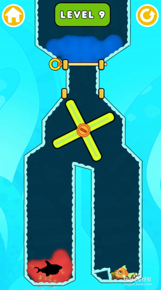 Pins Save The Fish的LEVEL 9如何过关