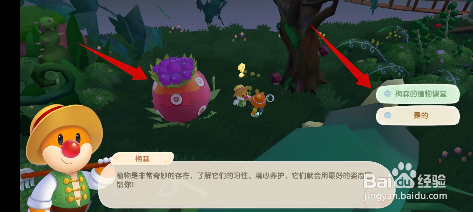 摩尔庄园手游梅森的植物课堂任务攻略
