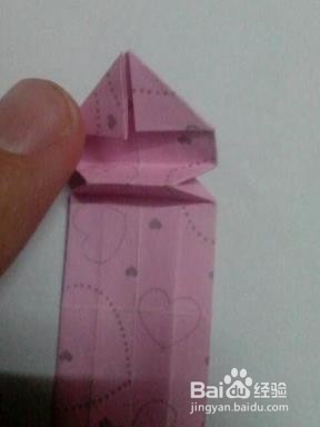 折纸手工心型书签手工折纸教程