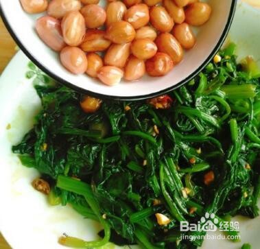 美味可口凉拌菠菜的家常做法
