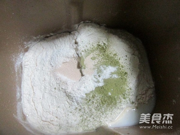 抹茶圣诞树面包