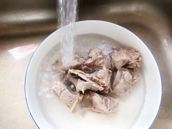 香菇黄豆腐竹烧排骨