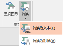 <b>PPT中的SmartArt图形怎样转换为文本</b>
