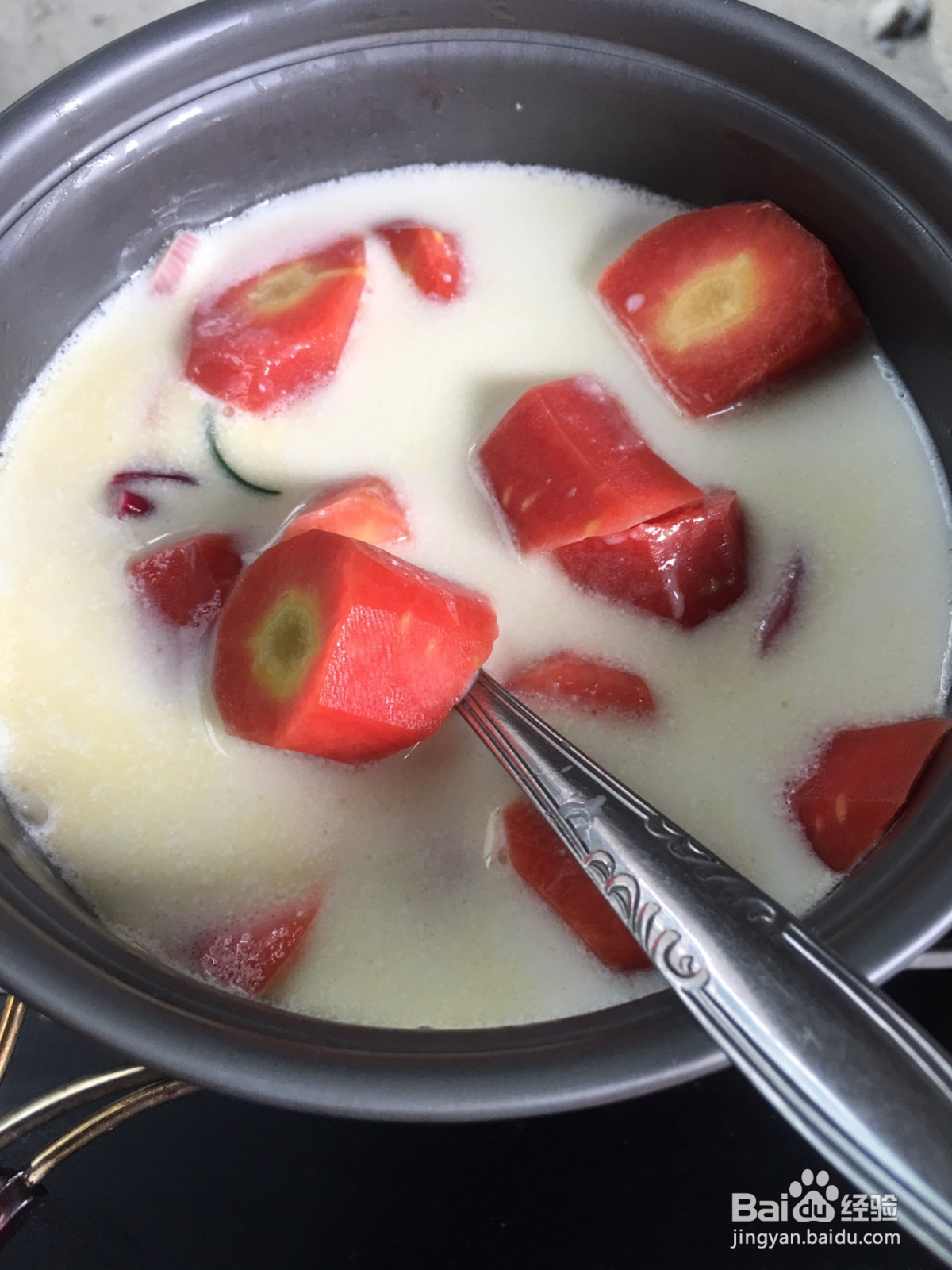 青口贝奶油汤的做法