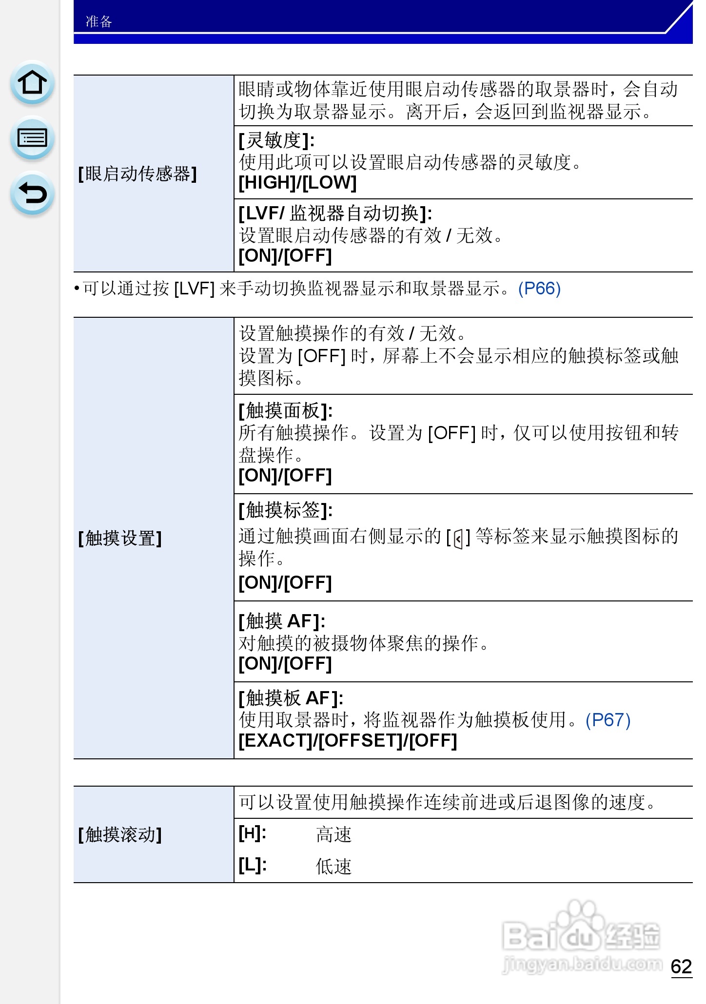 松下DMC-GH3数码相机使用说明书:[7]