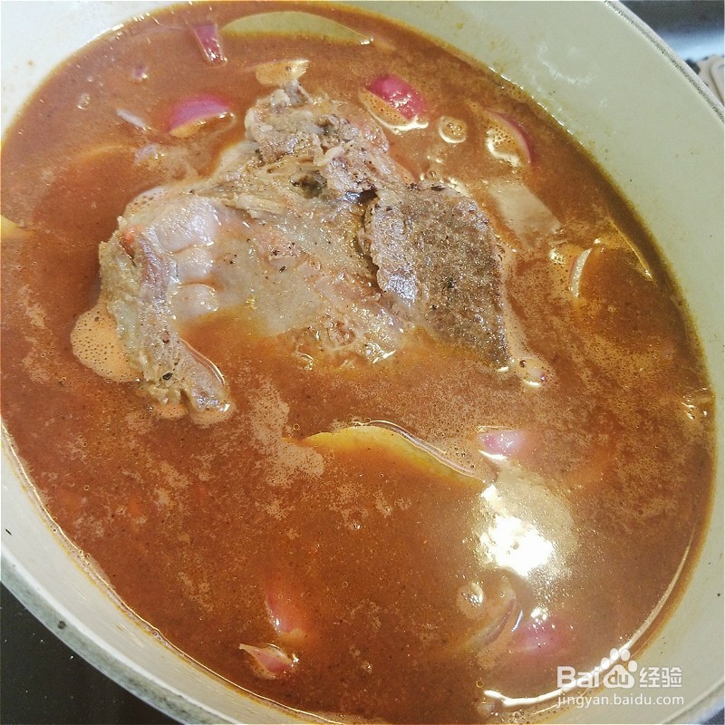 怎样做出家常菜系列之红酒慢炖牛颊肉