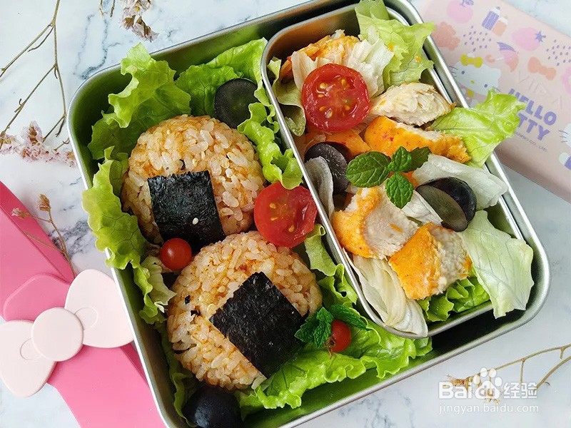 鲑鱼起司饭团的做法