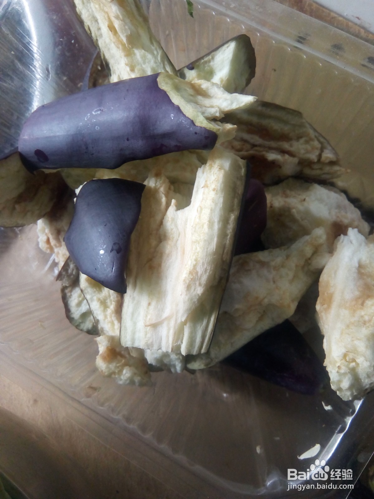 家常菜茄子炖豆角