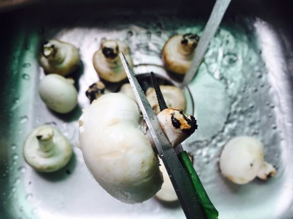 西兰花小炒口蘑