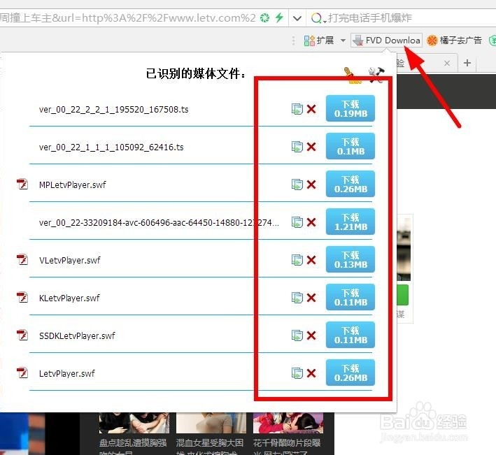 怎么样下载网页中播放的视频?