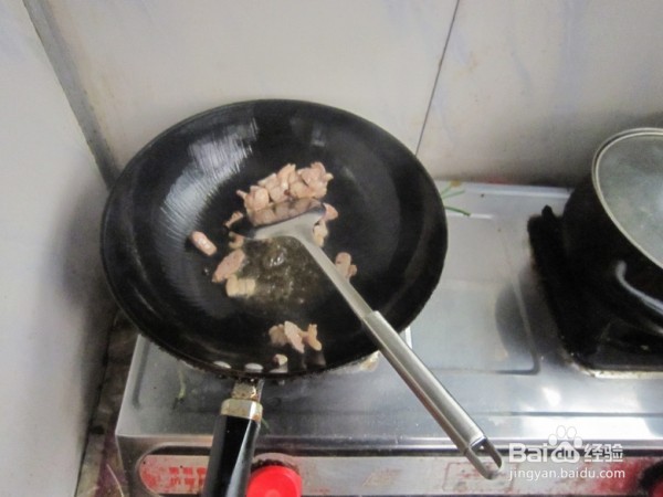 【豆角炖肉】简单做法