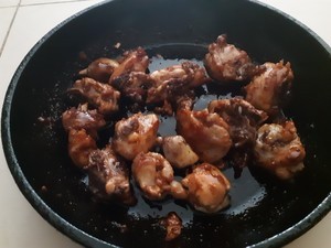 下饭菜生炒鸡制作过程