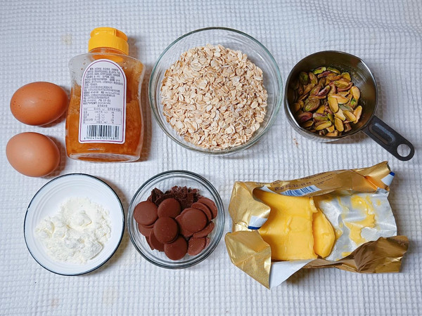 开心果巧克力燕麦脆