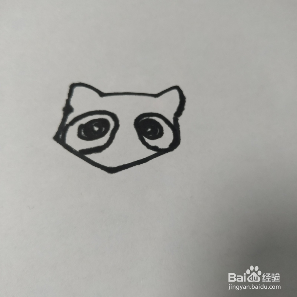 怎么画浣熊的儿童画?浣熊的儿童画怎么画呢?