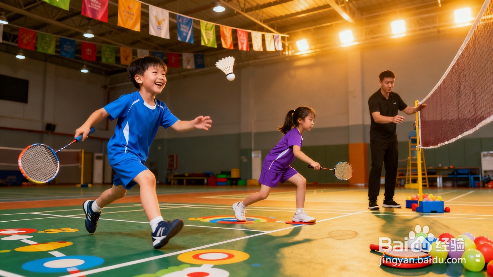 孩子几岁可以学习打羽毛球