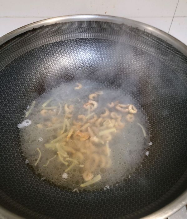 海米乌塌菜豆腐汤