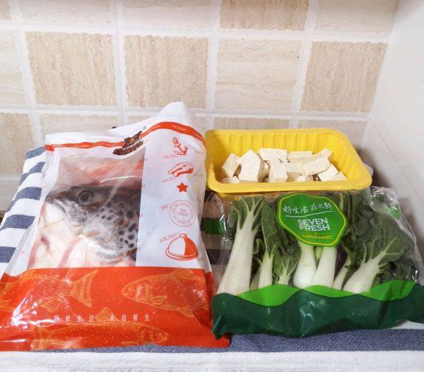 咖喱鱼头豆腐煲