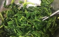 自制果仁菠菜