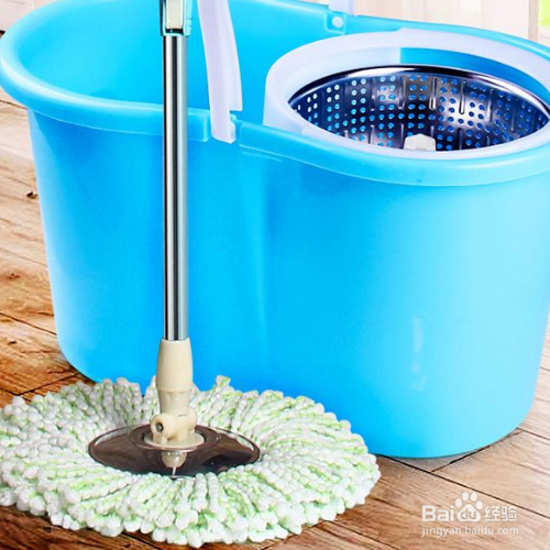 旋转拖把怎么使用