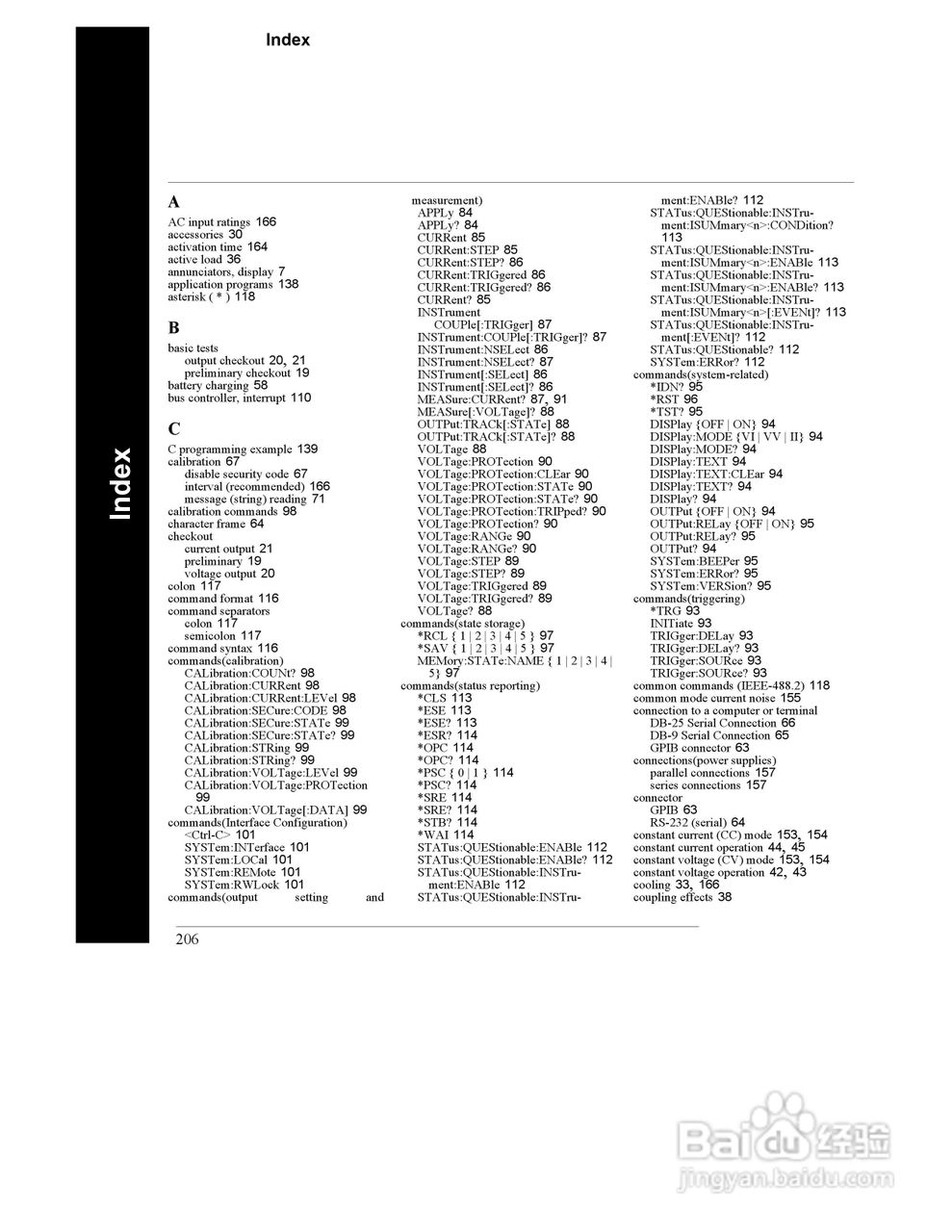 E3646A型双输出电源供应器操作手册:[21]