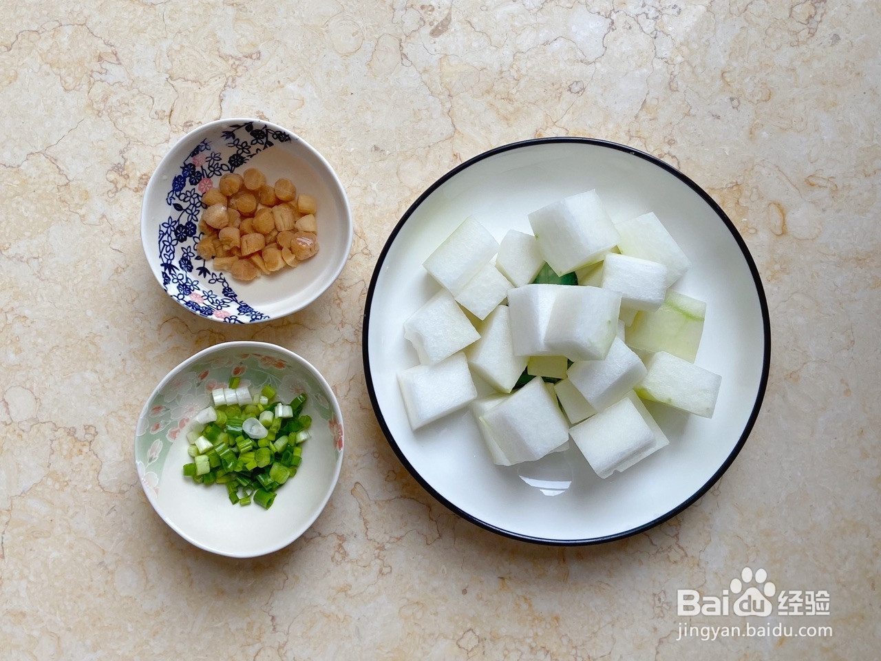 鲜香瑶柱红烧冬瓜的做法