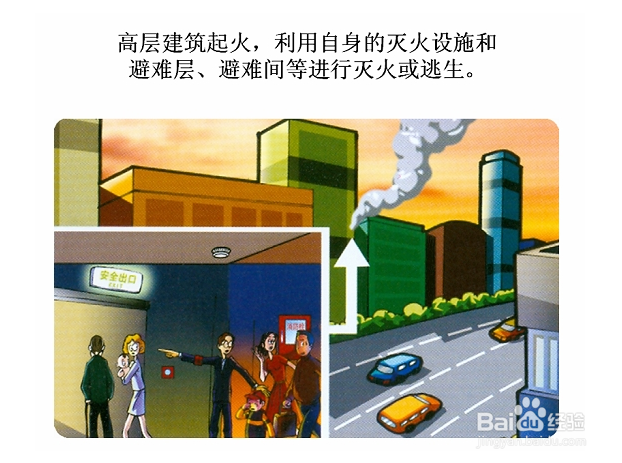 怎么在着火的时候自救