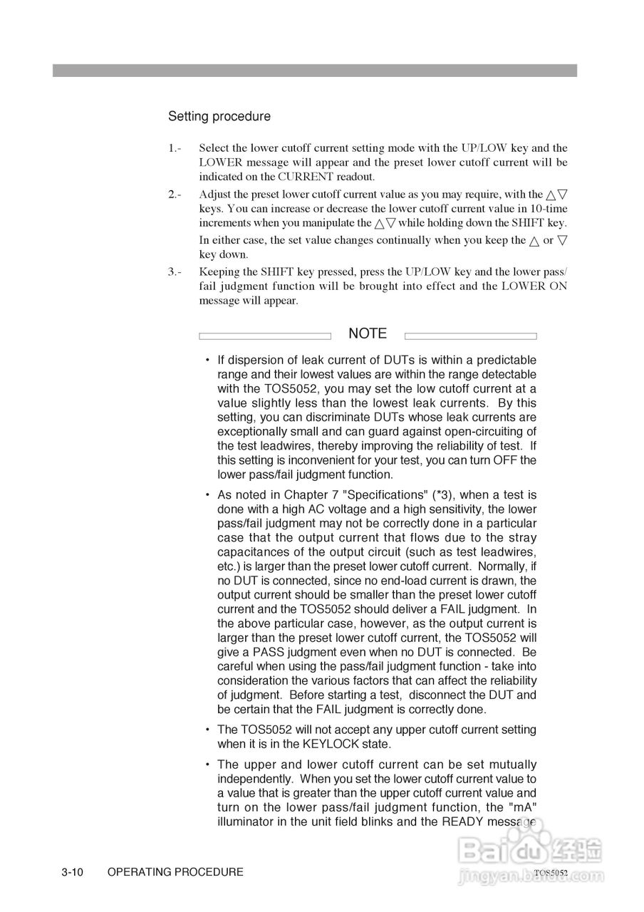 日本菊水TOS5052耐压测试仪英文版说明书:[5]
