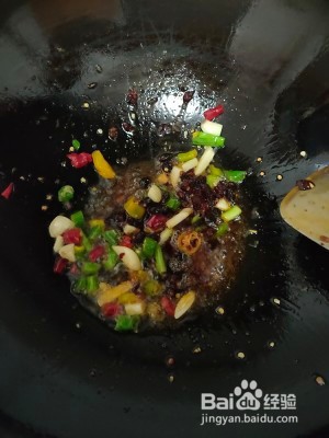 豆豉爆炒有机花菜的做法