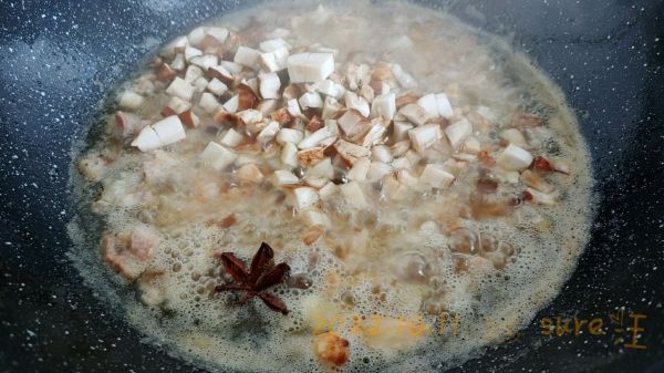 甜豆葱香菇肉酱