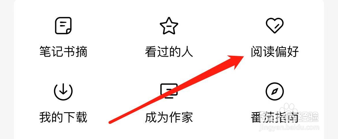 番茄小说在哪里查看阅读偏好？