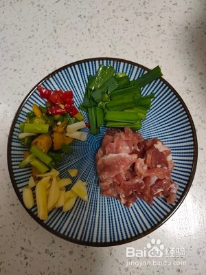 豆豉爆炒有机花菜攻略