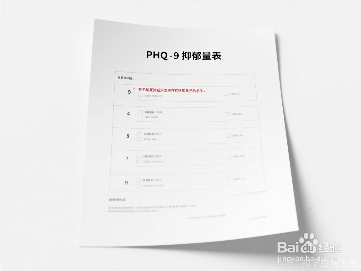 早期抑郁症的表现症状