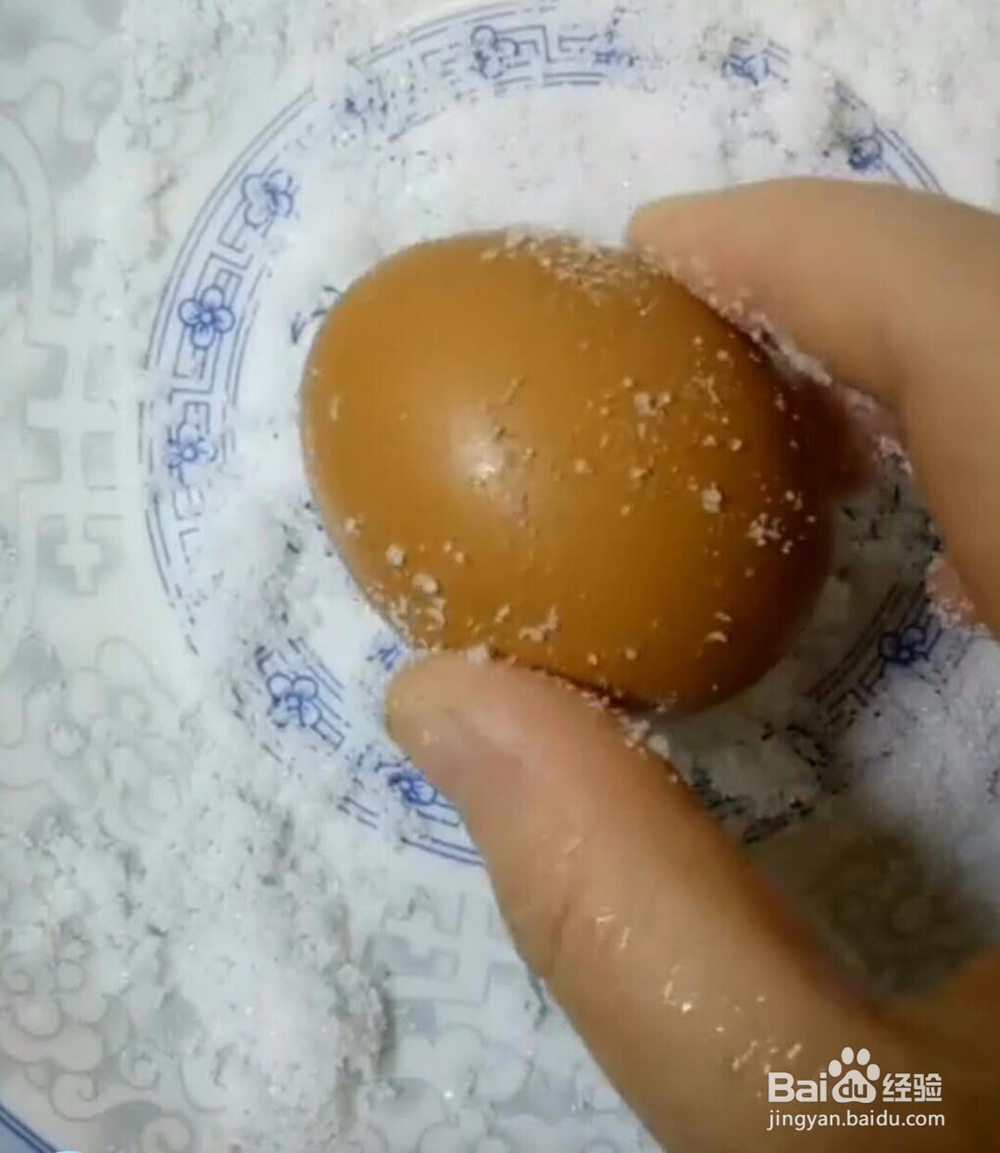 腌咸蛋家庭做法