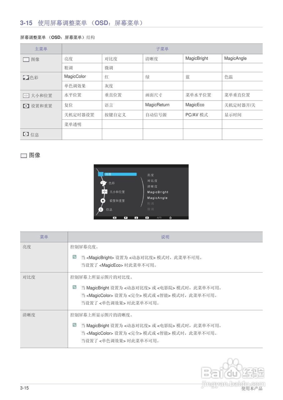 三星B2230液晶显示器使用说明书:[4]