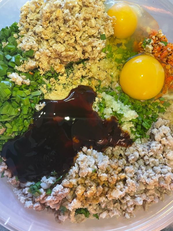 韭菜肉虾米饺子