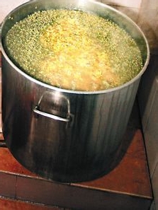 绿色天然消暑饮品-绿豆沙冰