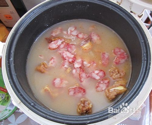 美味腊肠排骨饭