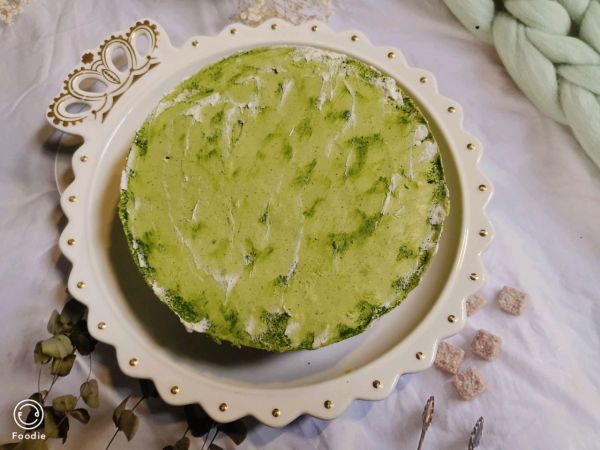 抹茶冻芝士蛋糕