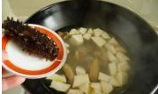 教你做杏鲍菇刺参笨鸡汤