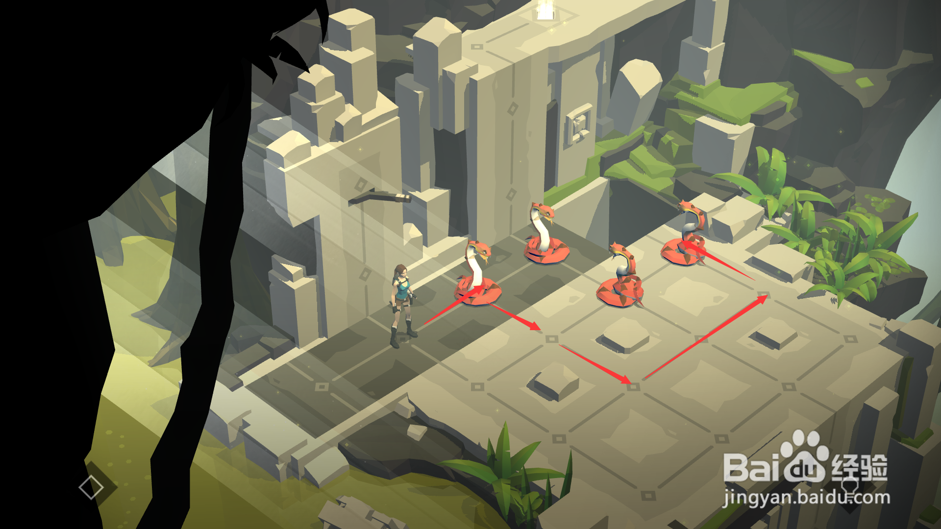 古墓丽影传说迷踪第二章第1关毒蛇沼泽攻略