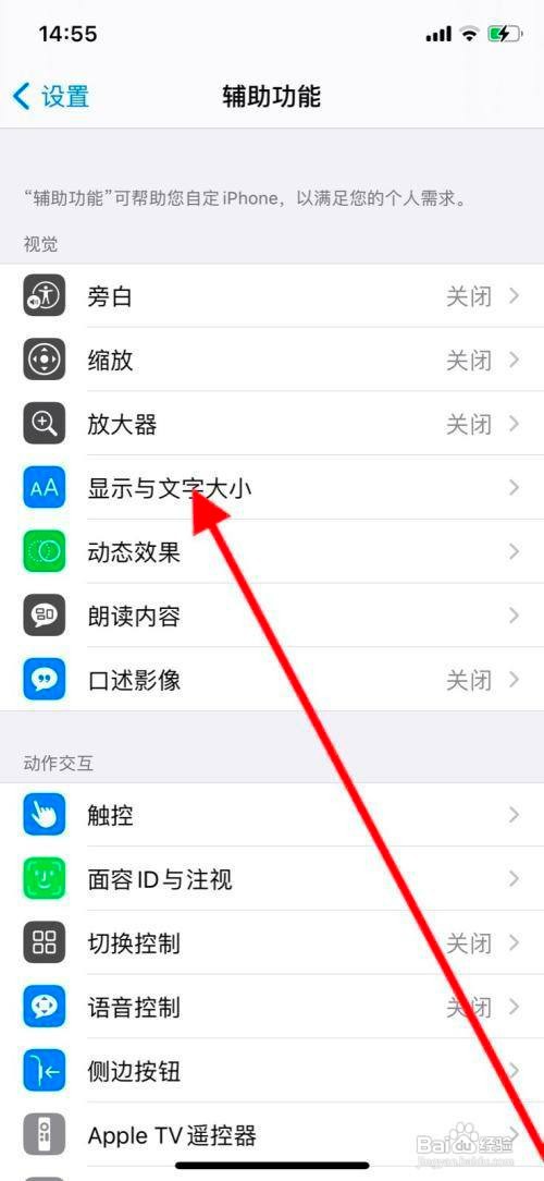 苹果11pro手机显示屏智能反转怎么开启
