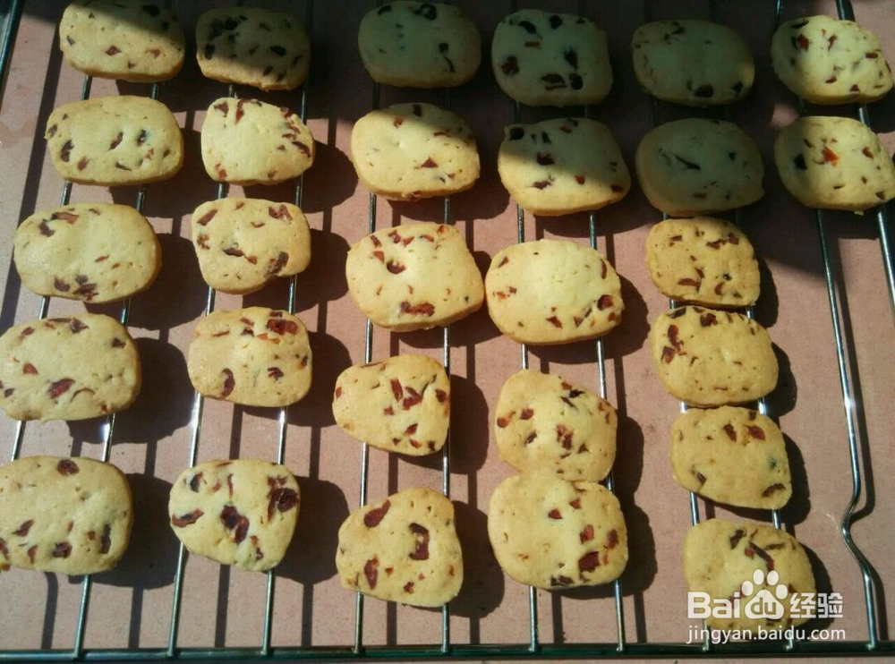 蔓越莓饼干自制