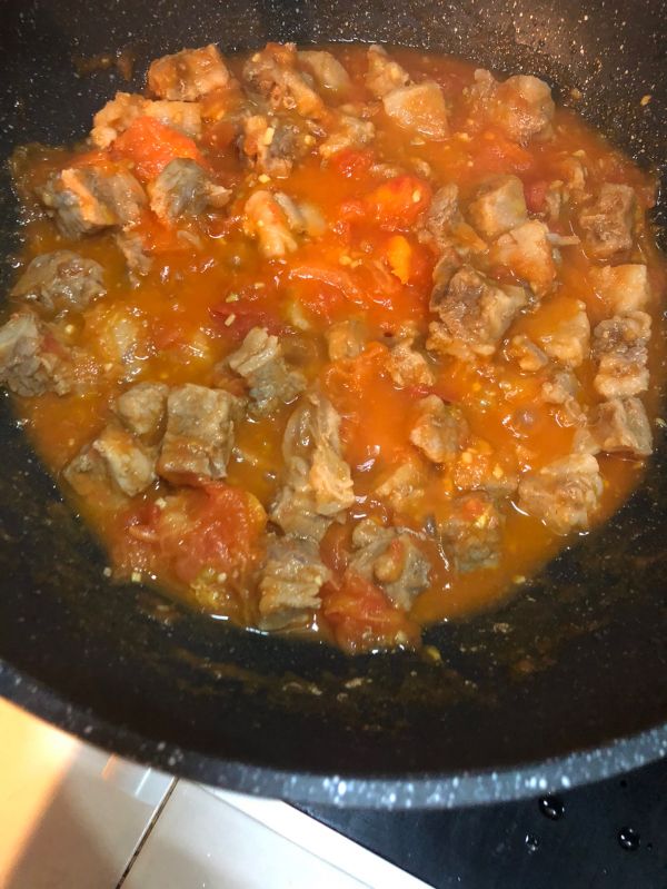 番茄土豆炖牛腩