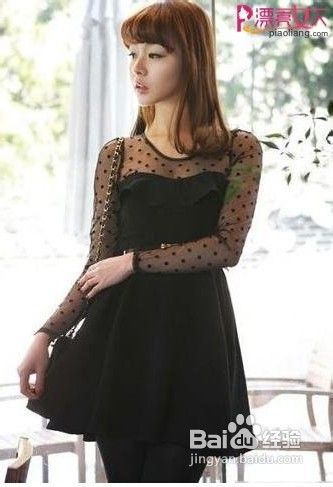 春季回暖的服装搭配之巧穿连衣裙变瘦子