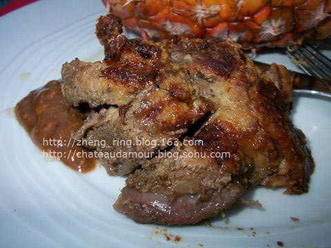 怎样制作出色香味俱全的脆皮孜然烤羊腿