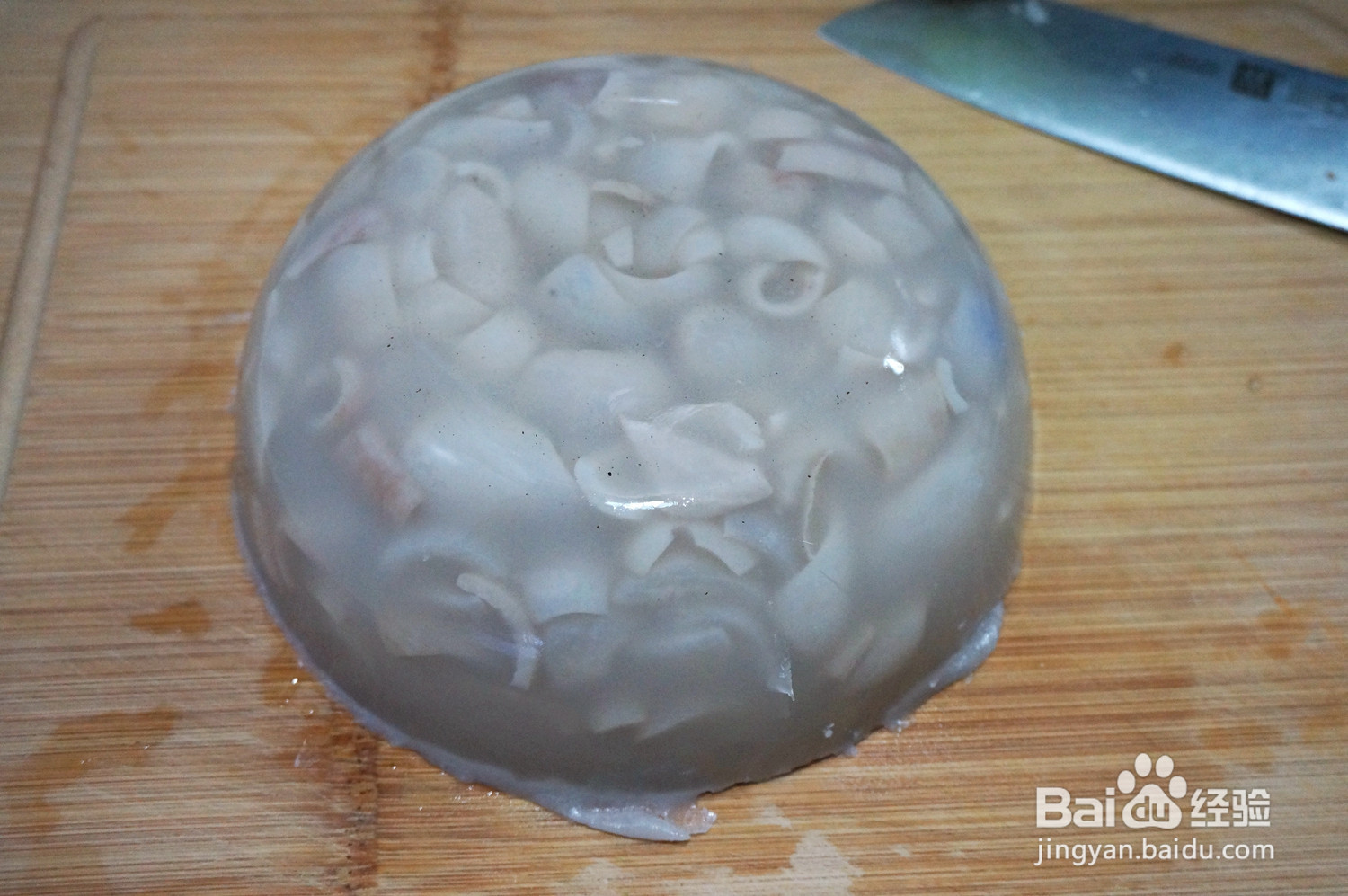 水晶肉皮冻的做法