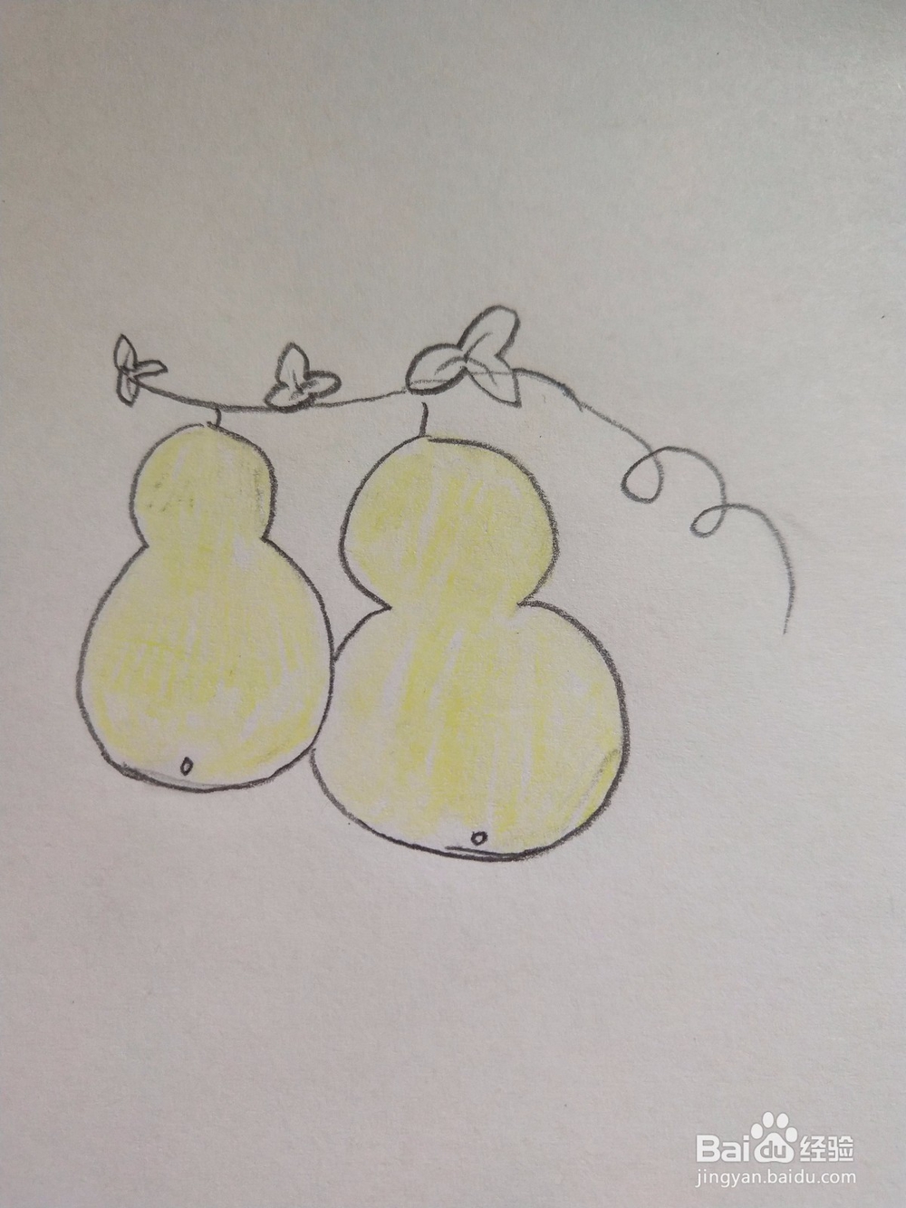 葫芦简笔画怎么画