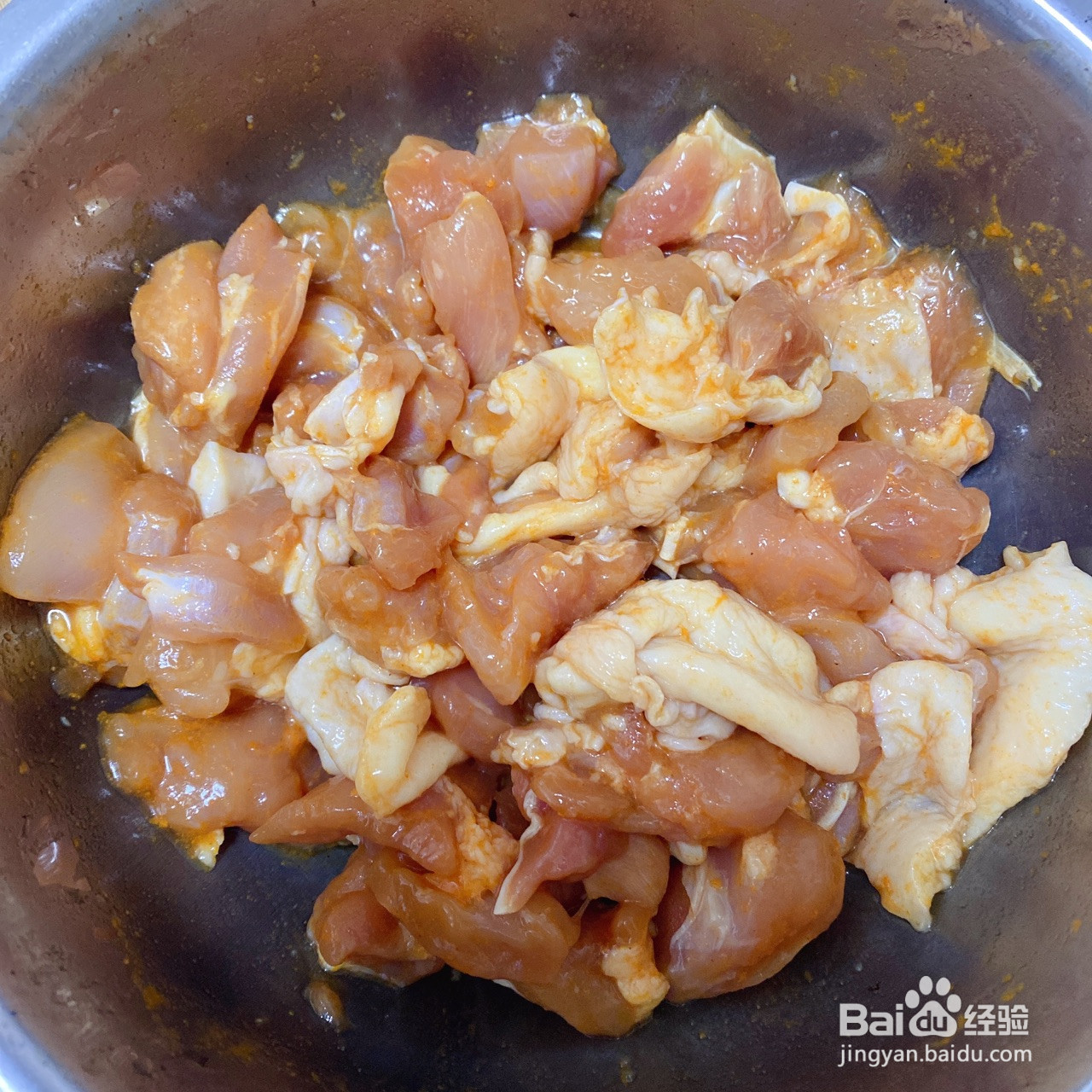 彩椒鸡肉串的做法